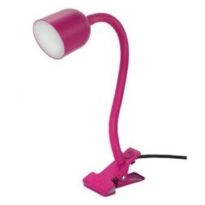 Simple By Design LED Clip Lamp, Fuchsia